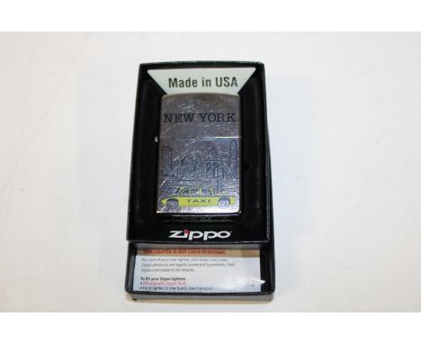 A boxed unused Zippo Lighter 