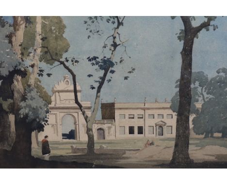 § § Bertram Nicholls (British, 1883-1974) 'The Palace of the Seven Ah's'watercolour on papersigned and dated 193637 x 55cm***