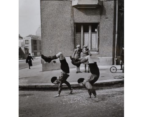 § § Robert Doisneau (French, 1912-1994) Les Frères, 1934gelatin silver print on photo paperprinted later, signed in ink in th