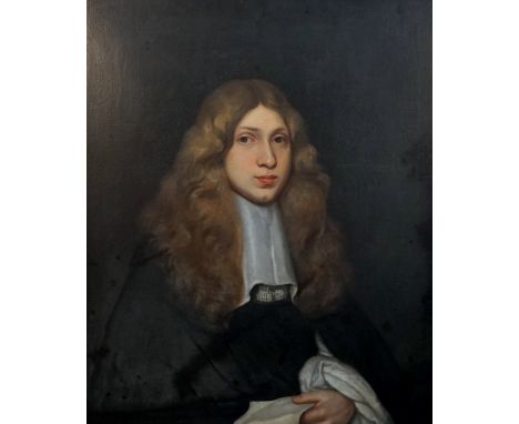 17th century Flemish School Portrait of a young manoil on canvas75 x 62cm***CONDITION REPORT***Oil on canvas relined 20 - 30 