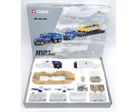 Corgi Heavy Haulage, 1:50 Scale, 18002 Scammell Contractor x2, Nicolas Bogie Trailer &amp; Casting Load "Pickford's", boxed. 