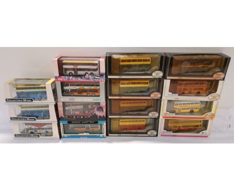 EFE, Collector's Model &amp; Similar, a Collection of 1:76 Scale Chinese Buses. Includes 25709 Daimler DMS "City Bus" with ot