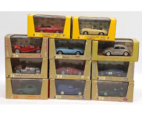 Oro &amp; Rio, a boxed Car &amp; Racing Car group.&nbsp;&nbsp;Includes Mercedes W125, Maserati HP 270 &amp; Porsche 356 Roads