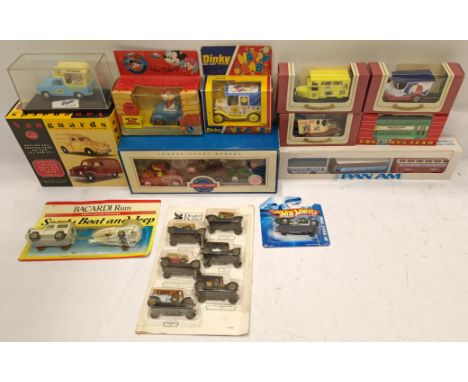 Dinky, Oxford Diecast &amp; Similar, a boxed Group of Commercial Vehicles. Includes 120 Happy Cab with others. Although unche