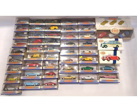 Matchbox, a boxed Group of The Dinky Collection Vehicles. Includes DY-S 10 1950 Mercedes-Benz Diesel Omnibus Type 0-3500 with