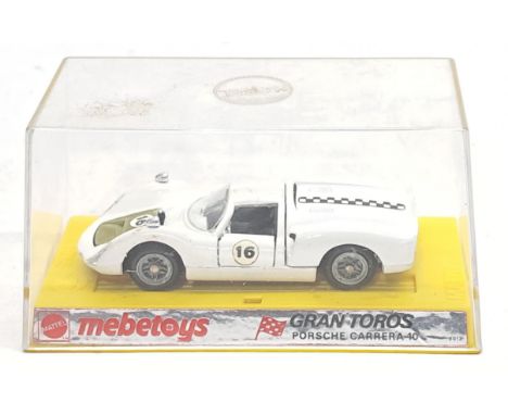 Mattel Mebetoys Gran Toros, Porsche Carrera 10, boxed. &nbsp;Although unchecked for completeness condition&nbsp;generally app