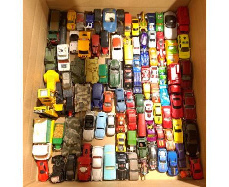 Hot Wheels, Corgi &amp; Similar, a unboxed Group of Commercial Vehicles. Although unchecked for completeness condition appear