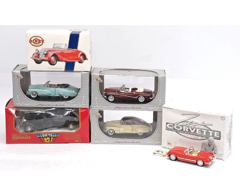 Signature Models, Zora, Matchbox The Dinky Collection &amp; similar, a boxed Car group. &nbsp;Includes 1955 Corvette &amp; 19