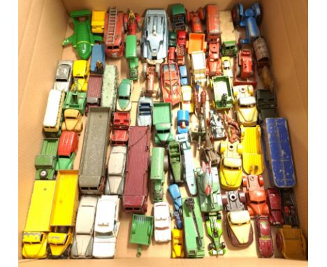 Corgi, Dinky &amp; Similar, a unboxed Group of Commercial Vehicles. Although unchecked for completeness condition appears Fai