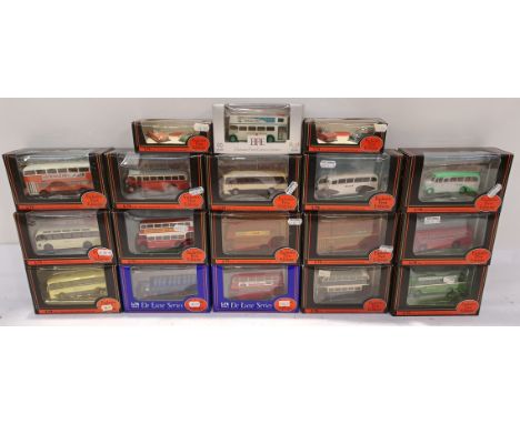 EFE, a boxed Group of 1:76 Scale Commercial Vehicles. Includes 20111 Bedford OB Coach Grey Green with others. Although unchec
