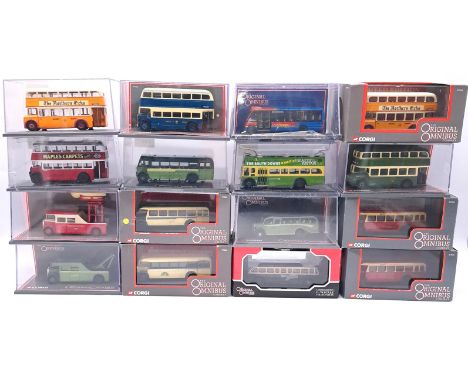 Corgi &ldquo;Original Omnibus&rdquo;, a boxed bus group. Conditions although unchecked generally appear to be Excellent in ge