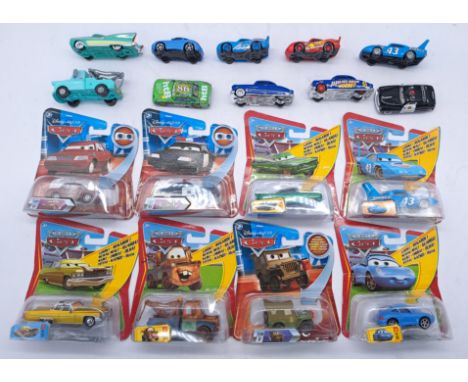 Mattel "Disney Pixar Cars" A carded and un-carded group to include; #17 Ramone, #29 Tex Dinoco as well as others. Conditions 