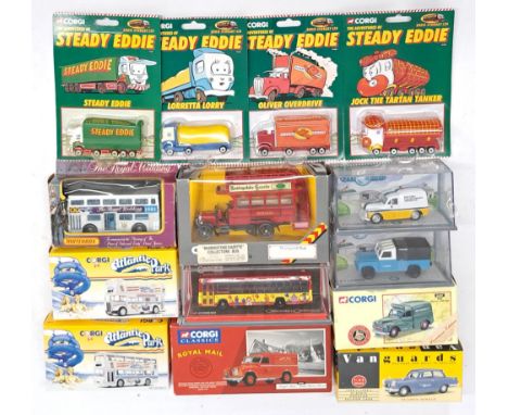 Corgi, Matchbox, Vanguards &amp; similar, a boxed Bus &amp; Commercial group. &nbsp;Although unchecked for completeness condi