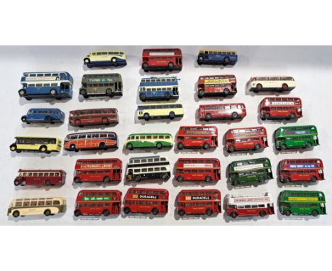 Corgi and EFE an unboxed bus group. Conditions appear Fair to Good. See photo.