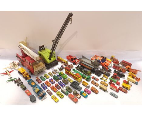 Matchbox, Dinky, Tonka &amp; Similar, a unboxed Group of Commercial Vehicles. Although unchecked for completeness condition a