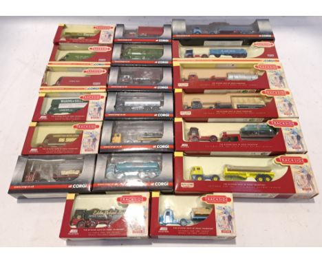 Corgi &amp; Lledo, a boxed Group of 1:76 Scale Trackside Series Vehicles. Although unchecked for completeness condition appea