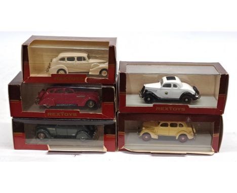 Rex Toys, a boxed Car group. &nbsp;Includes Chrysler Airflow 1935 &amp; Ford 1930 Fordor Touring Sedan. &nbsp;Although unchec