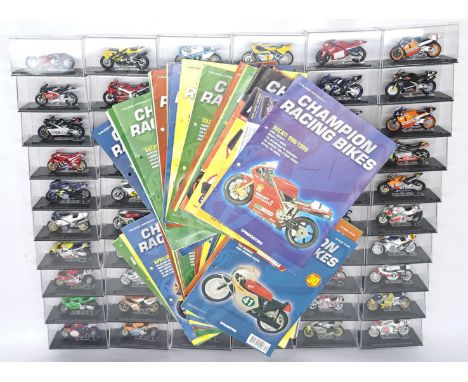 DeAgostini Champion Racing Bikes &amp; Magazines. &nbsp;Although unchecked for completeness (the magazines may not be in comp