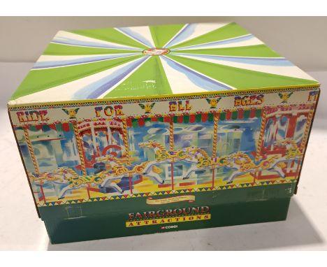 Corgi (Fairground Attractions), a boxed 1:50 scale carousel. CC20401 "The South Down Gallopers". Although unchecked for compl