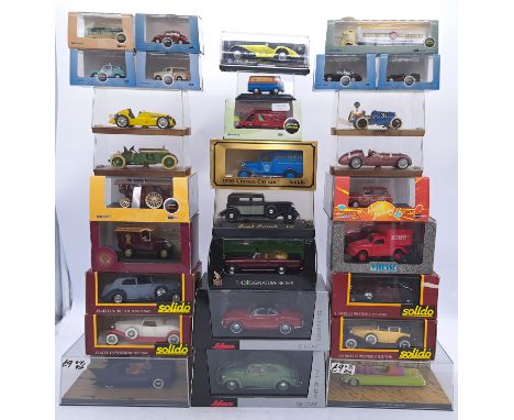 Brumm, Solido "Age d'Or", Oxford Diecast and similar a boxed group comprising of TV &amp; film related, commercial vehicles a
