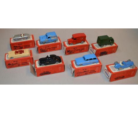 8 Scarce Morestone Esso models, GB. 
