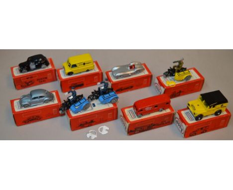 8 Scarce Morestone Esso Extra models, GB. 