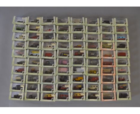 80 x Oxford Diecast 1:76/OO scale models, Commercials and Omnibus models. All boxed.