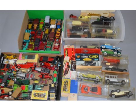 Quantity of assorted Models of Yesteryear, Rio, Solido and other similar models, mostly unboxed.