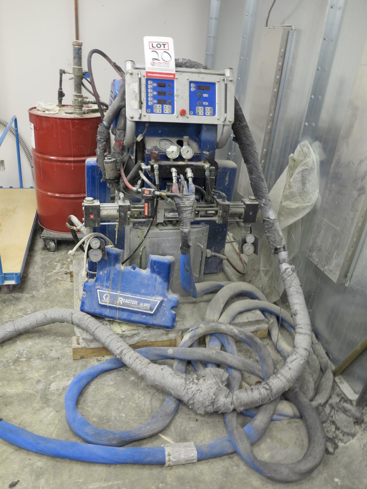 GRACO REACTOR HXP3 HYDRAULIC COATINGS PROPORTIONER, DESIGNED FOR HIGH