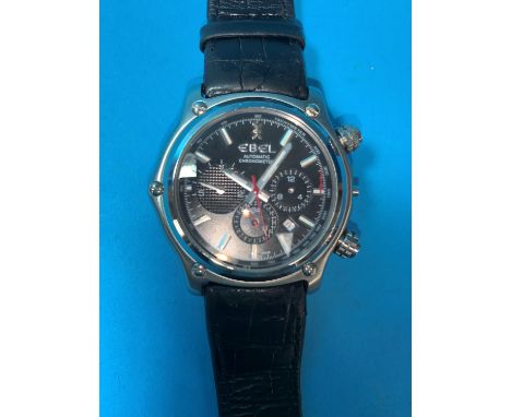 A gents Ebel automatic chronometer wristwatch 