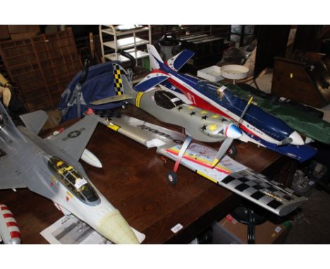 A Ripmax Acro Wot Foam-E radio controlled aeroplane with instruction manual