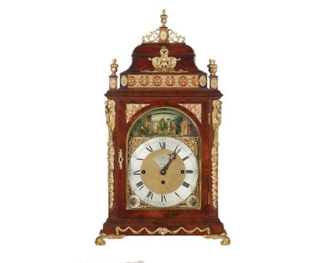 A FINE REGENCY MUSICAL AUTOMATA CLOCK BY JAMES SMITH A FINE REGENCY MUSICAL AUTOMATA CLOCK BY JAMES SMITH, CIRCA 1820 In a ma