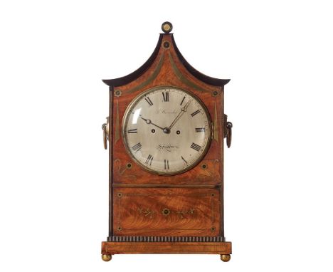 A VICTORIAN BRACKET CLOCK BY S.WARWICK LONDON A VICTORIAN BRACKET CLOCK BY S.WARWICK LONDON, CIRCA 1850 The double fuse movem