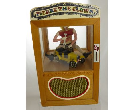 Pierre The Clown Battery Automaton, Approx 40 x 25 x 25 cms