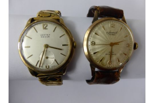 accurist 375 gold watch