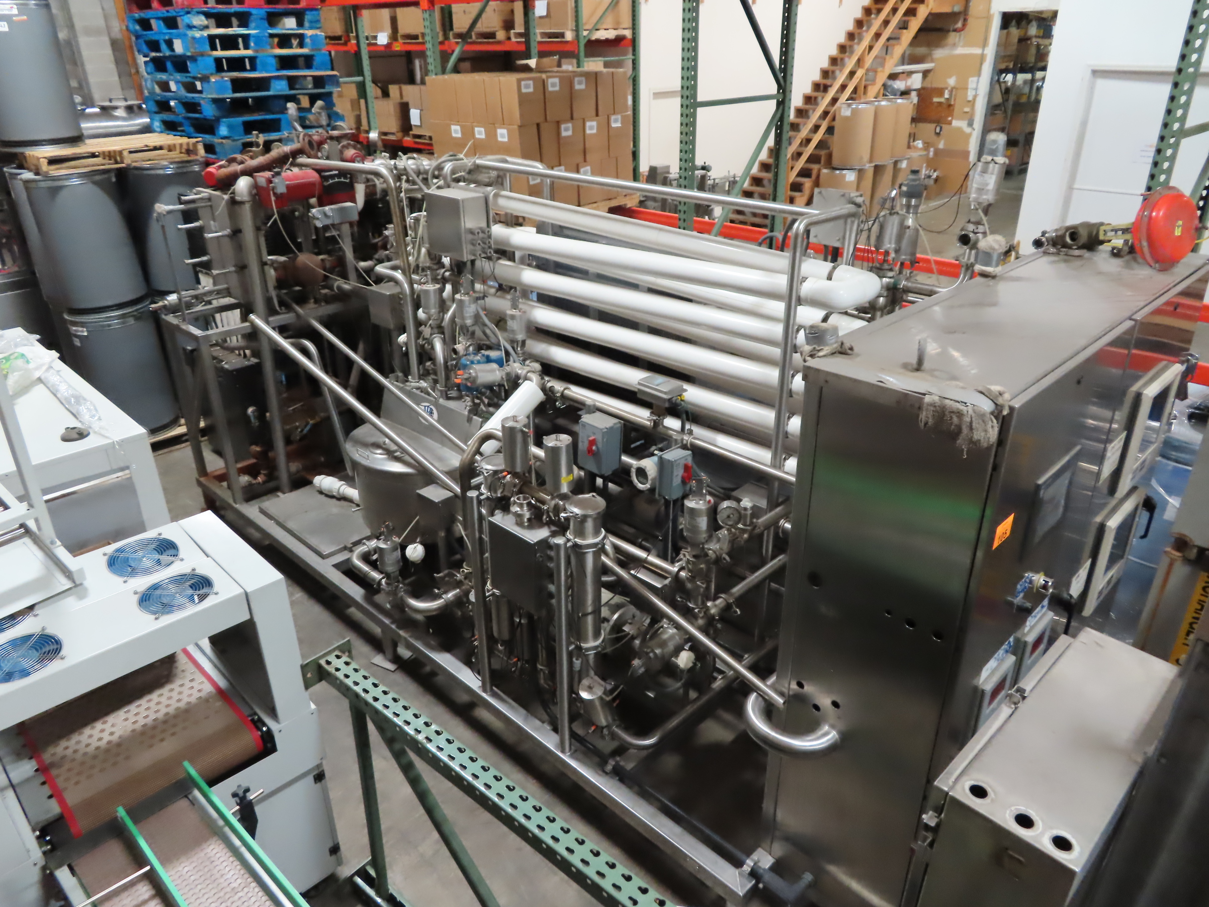 Advance Process solution HTST pasteurization system with plate heat ...