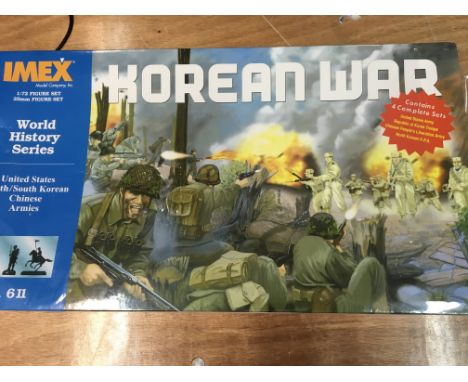 Imex model company, 1:72 scale Korean War figure set