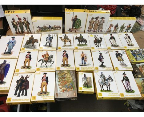 A collection of 29 Hat model kits , boxed 1:72 scale