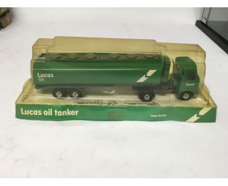 Dinky toys, #945 AEC Tanker, Lucas oil tanker promotional in Original box