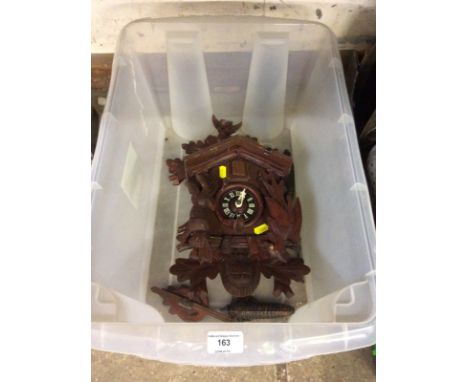 A Black Forest style cuckoo clock