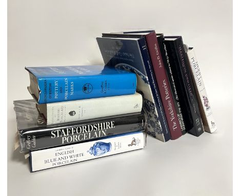 Scottish interest - A large collection of specialised ceramic and porcelain reference books comprising several Northern Ceram