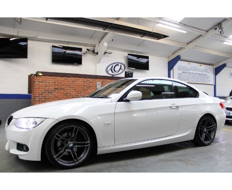 Make &amp; Model: BMW 320D M Sport 181Date of Reg: VO62 BKZColour: Whitecc: 1995MoT: 22-10-2022Fuel Type: DIESELMileage: 113k