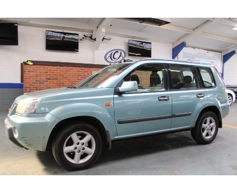 Make &amp; Model: Nissan X-Trail Sport TDDate of Reg: YS03 VRCColour: Greencc: 2184MoT: 11-08-2022Fuel Type: DIESELMileage: 1