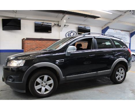 Make &amp; Model: Chevrolet Captiva LT VCDIDate of Reg: MK61 TJOColour: Blackcc: 2231MoT: 24-03-2022Fuel Type: DIESELMileage: