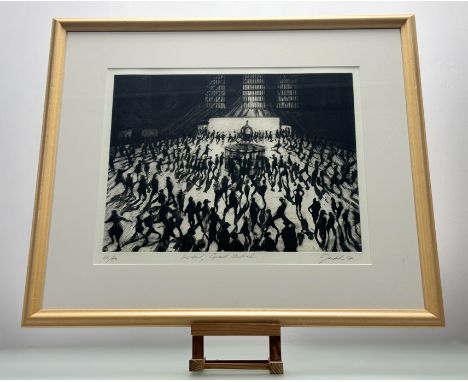 Y Property from the Estate of an Edinburgh Collector: Bill Jacklin R.A. (British, b. 1943), Inside Grand Central, signed date