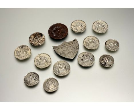 The Highland and Agricultural Society of Scotland: a group of late 19th century silver medals; together with a bronze example