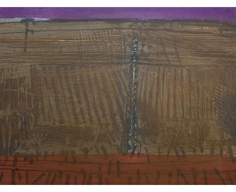 Y Property from the Estate of an Edinburgh Collector: Barbara Rae C.B.E., R.A., R.S.A., F.R..SE. (British, born 1943) Ploughm