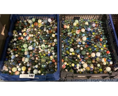 LARGE COLLECTION OF MARBLES