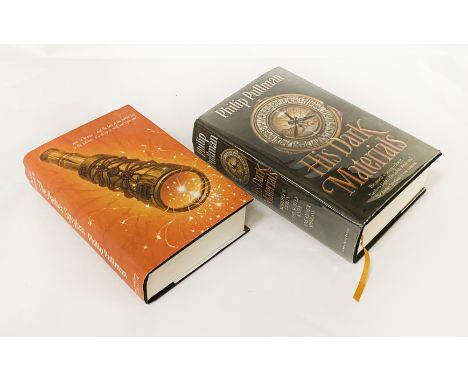 PHILLIP PULLMAN - HIS DARK MATERIALS - FIRST EDITION TENTH IMPRESSION SIGNED BY PHILIP PULLMAN WITH THE AMBER GLASS BOOK