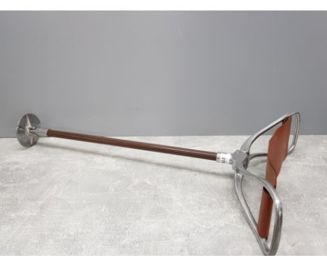 Carbon fibre and leather shooting stick , made in England as new